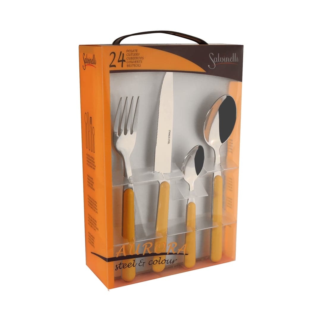 AURORA - Sötétsárga készlet 24 db