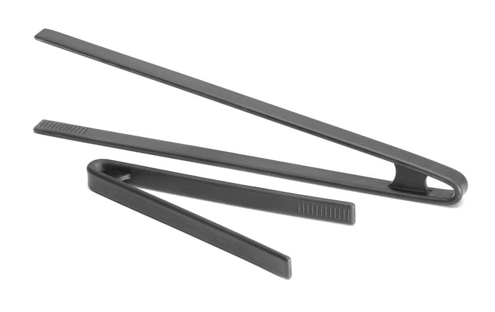 Szilikon csipesz főzéshez - Fekete - (L)290mm - 3