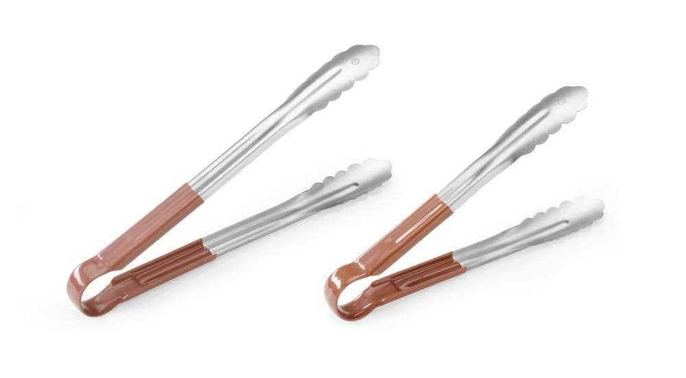 Tálaló csipesz HACCP 250 mm - Barna - (L)250mm - 3
