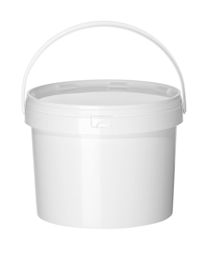 Vödör - 11,5L - Fehér - ⌀300x(H)230mm - 2