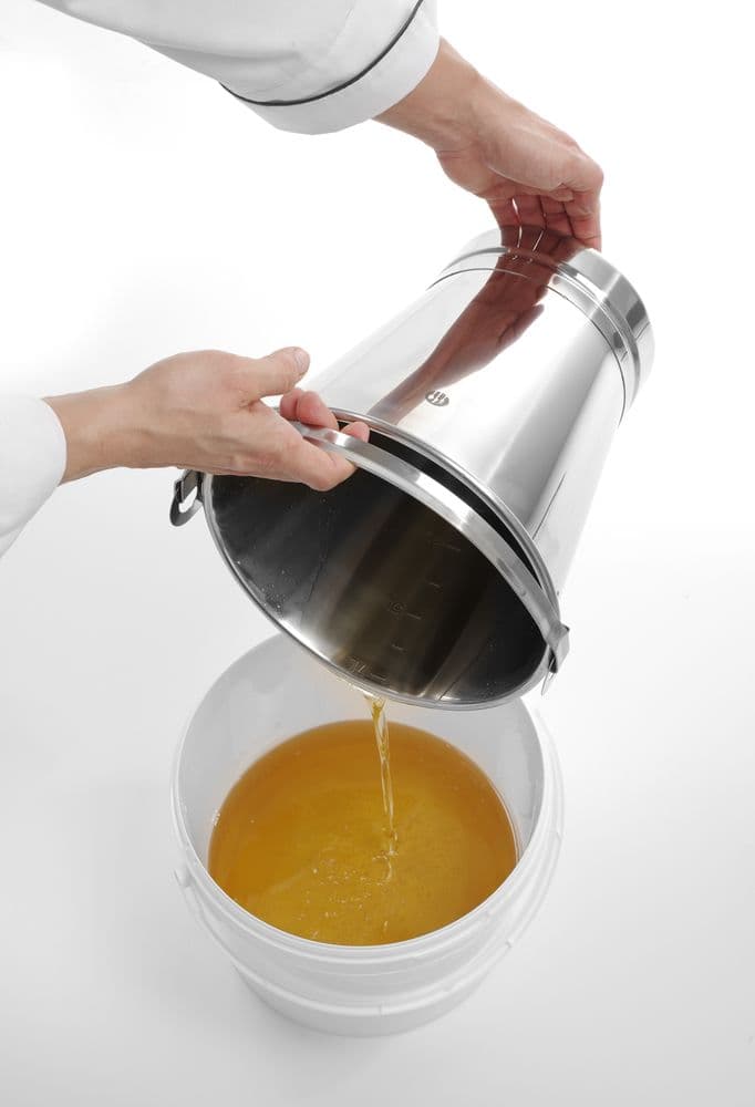 Vödör - 11,5L - Fehér - ⌀300x(H)230mm - 5