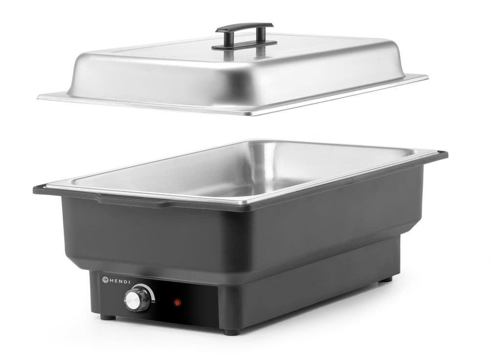 Chafing dish elektromos Tellano - Kitchen Termékcsalád - GN 1/1 - 9L - 220-240V/900W - 575x349x(H)278mm - 4