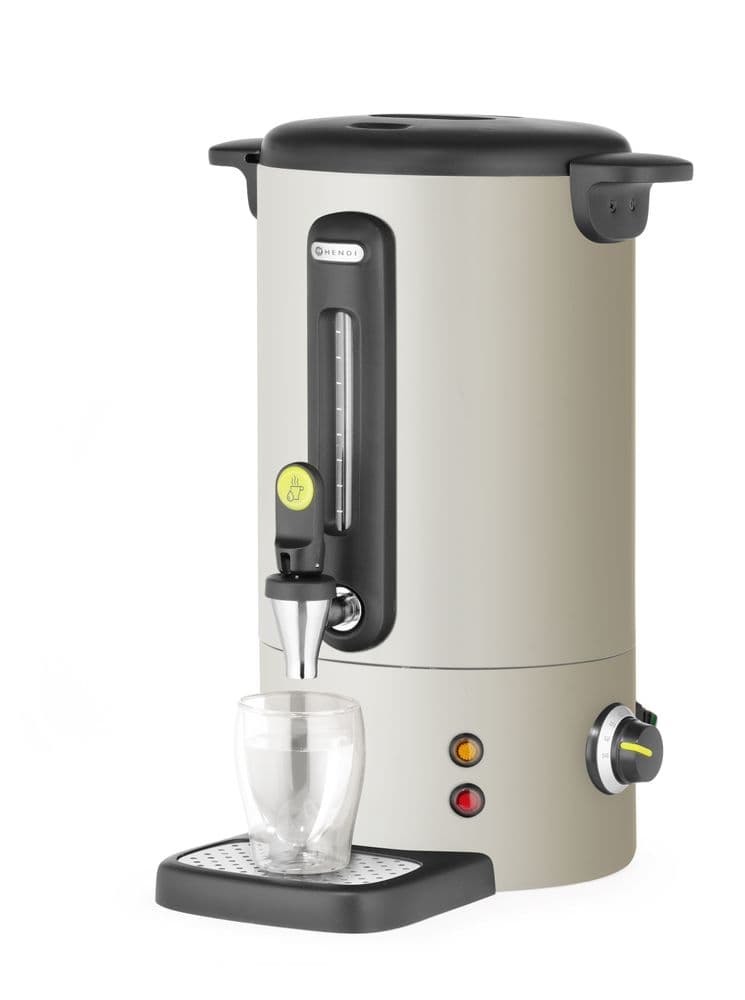 Forróital-kazán – Bronwasser tervezte - designed by Robert Bronwasser - 9L - Világos szürke - 220-240V/950W - 307x330x(H)450mm - 2