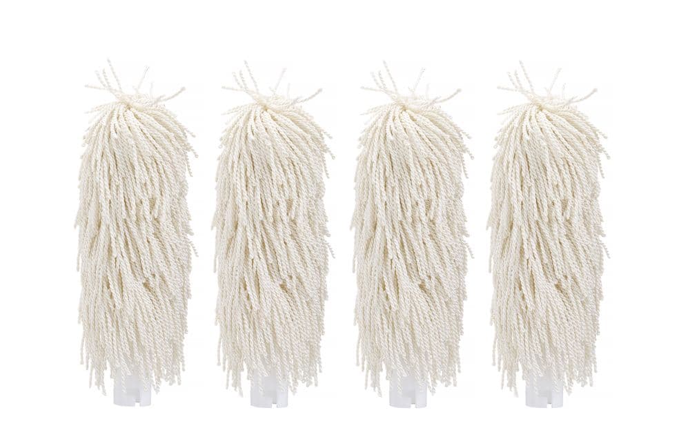 Kefe üvegpolírozóhoz – 2 db - Közepes - Fehér - 205x55mm - 3