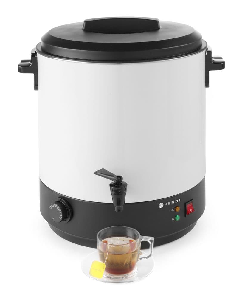 Ital melegentartó - 25L - Fehér - 230V/2500W - 435x441x(H)500mm - 2