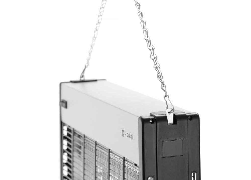 Magasfeszültségű rovarírtó - Hatótávolság: 100 m² - 230V/40W - 515x104x(H)315mm - 5