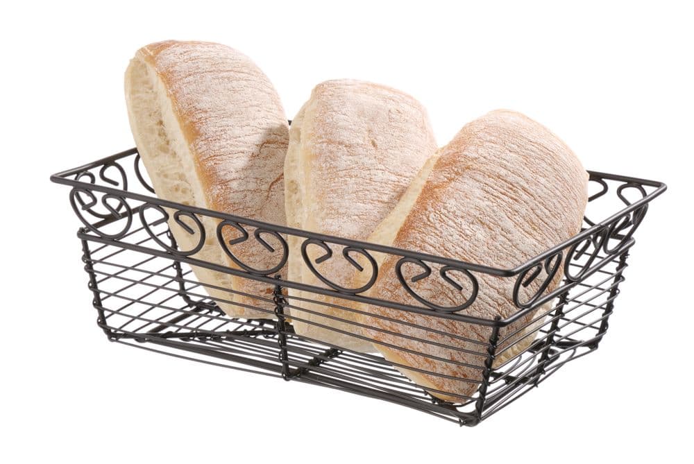 Drótkosár deco téglalap - 230x150x(H)80mm - 2