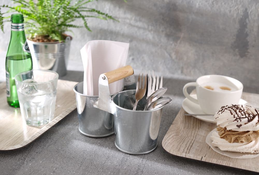 Dupla vödör fogóval - 190x95x(H)90mm - 2