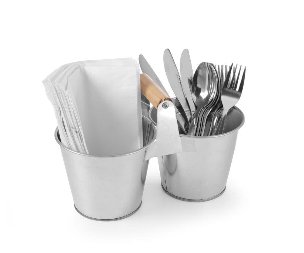 Dupla vödör fogóval - 190x95x(H)90mm - 4