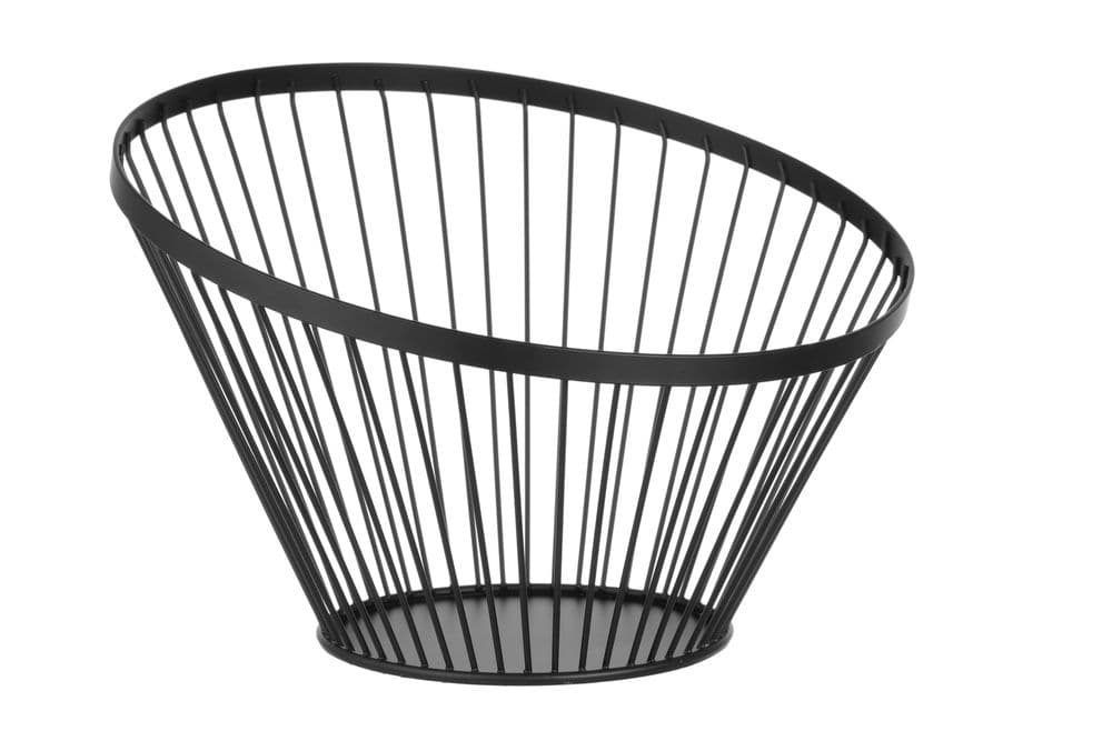Gyümölcsös kosár fekete - ⌀300x(H)205mm - 2