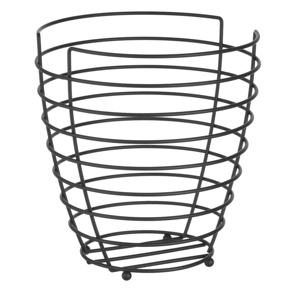 Gyümölcsös kosár fekete - ⌀230x(H)250mm