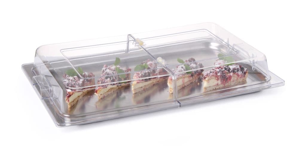 Bemutató fedő - GN 1/1 - 530x325x(H)76mm - 2