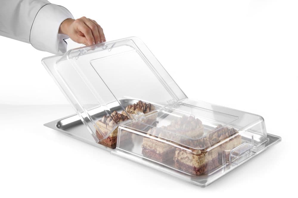 Bemutató fedő - GN 1/1 - 530x325x(H)76mm - 3