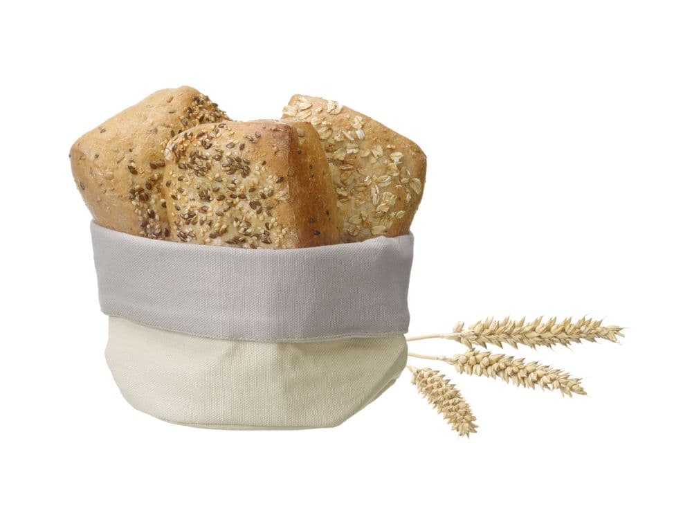 Kenyértartó kosár kerek - Bézs - ⌀200x(H)200mm - 3