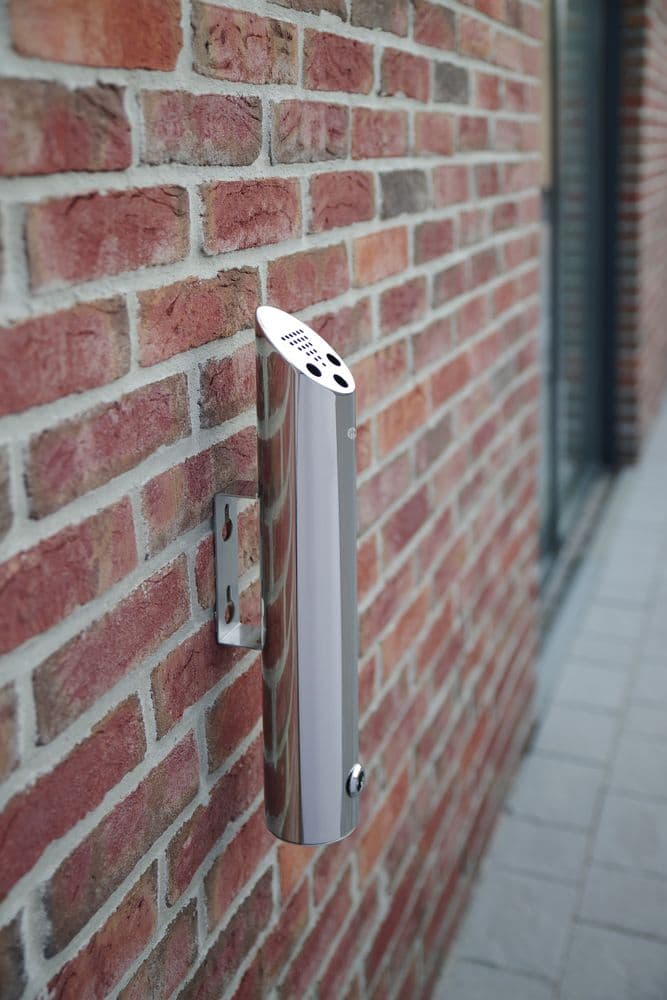 Falra szerelhető Hamutartó - ⌀75x(H)460mm - 5