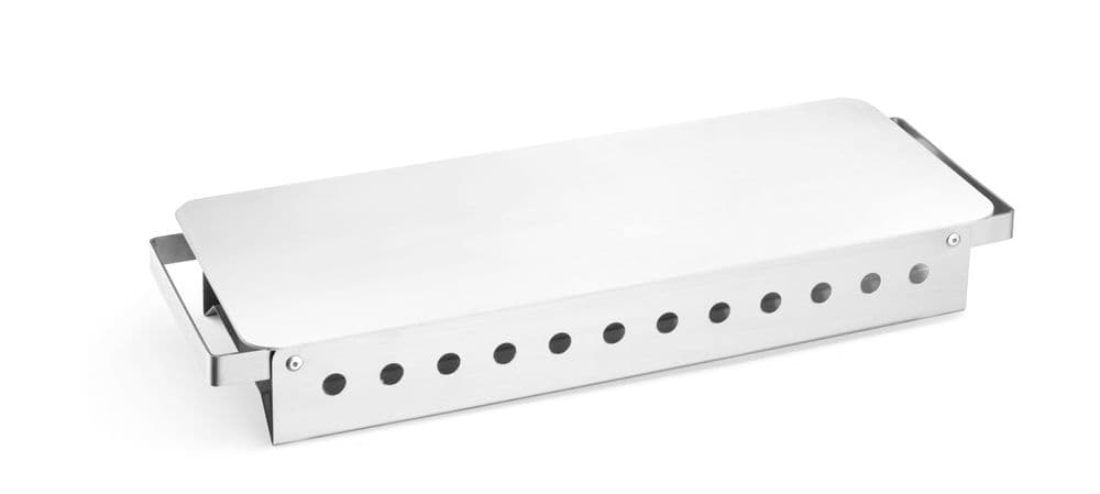 Melegentartó állvány 3 égővel - 450x180x(H)65mm