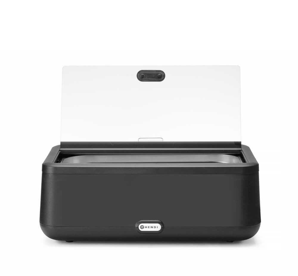 Chafing edény HENDI UNIQ - designed by Robert Bronwasser - Fekete - 220-240V/700W - 607x402x(H)245mm - 4