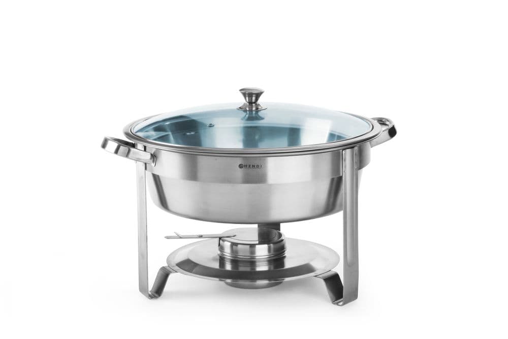 Chafing edény - kerek - Kitchen Termékcsalád - 3,5L - ⌀390x(H)270mm