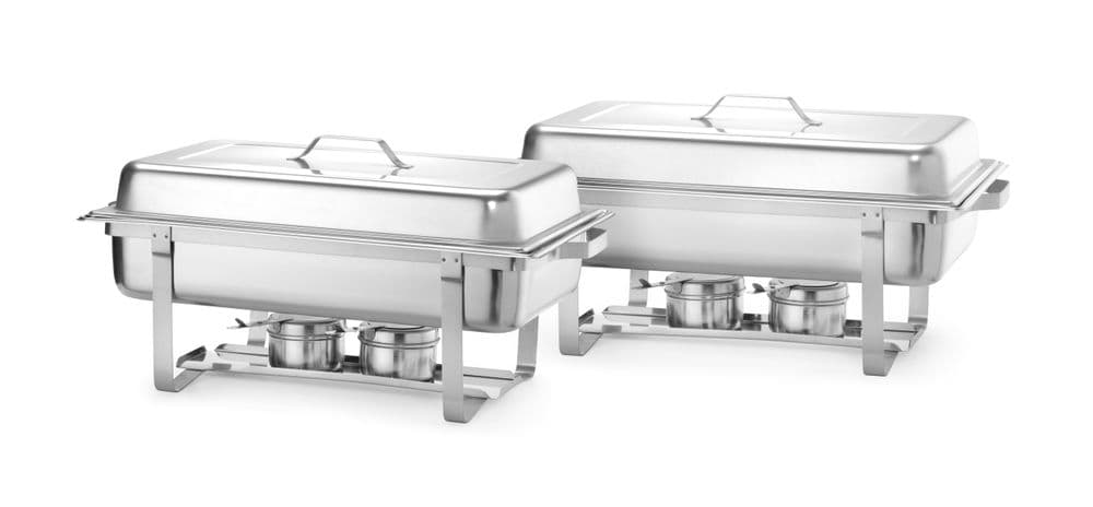 Chafing edény GN 1/1 - Kitchen Termékcsalád - 9L - 2 db. - 600x358x(H)295mm