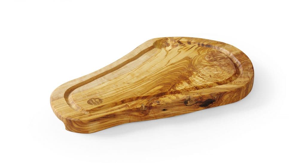 Vágódeszka barázdált olajfával - 300x210x(H)18mm - 2