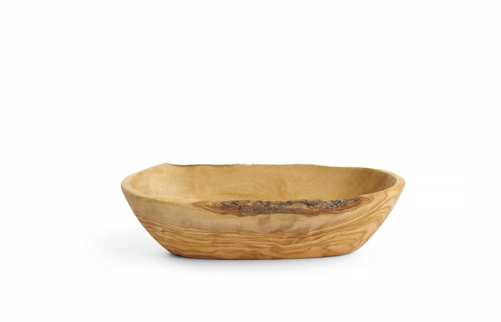 Olívafa tál hosszúkás - 205x95x(H)50mm