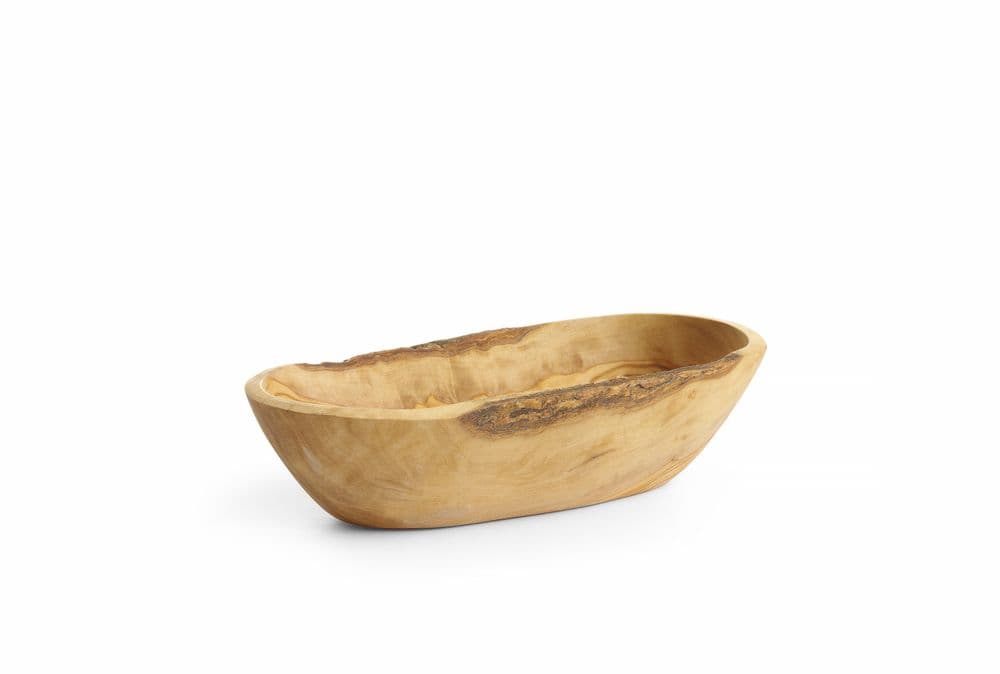 Olívafa tál hosszúkás - 205x95x(H)50mm - 2