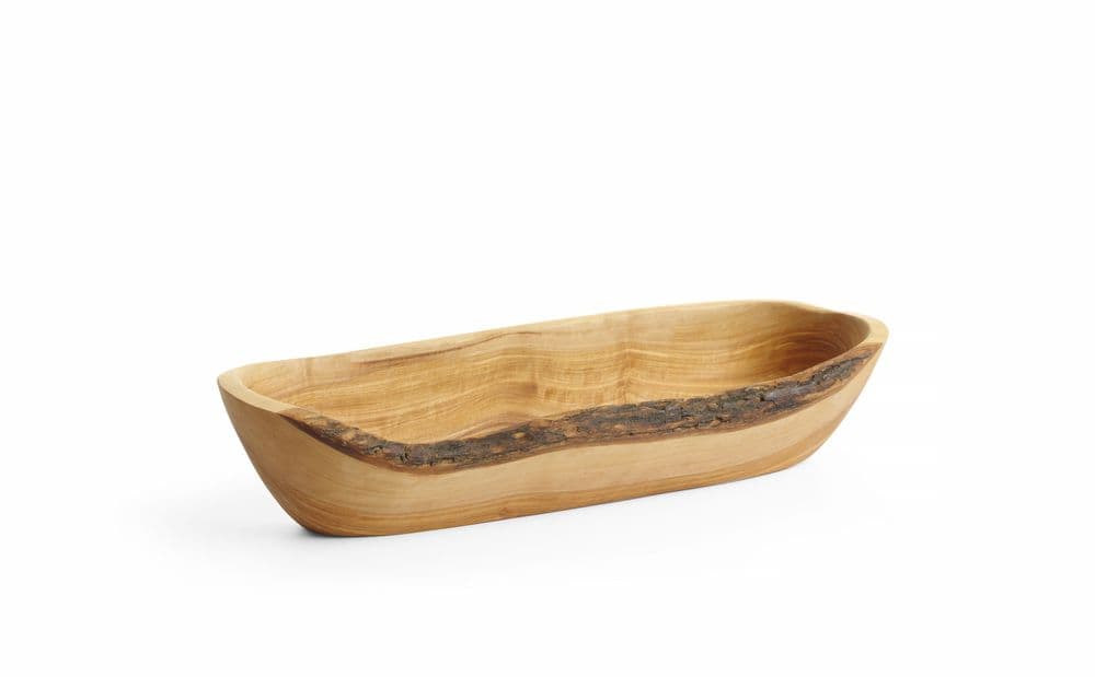Olívafa tál hosszúkás - 300x95x(H)60mm - 2