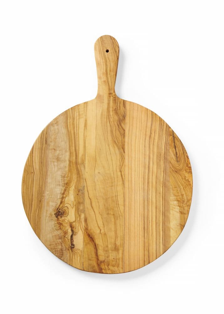 Olívafa felszolgálódeszka - ⌀320x(H)19mm - 2
