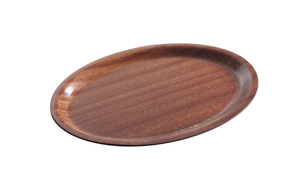 Felszolgáló tálca „Wood form” - Mahagóni - 200x265mm - 2