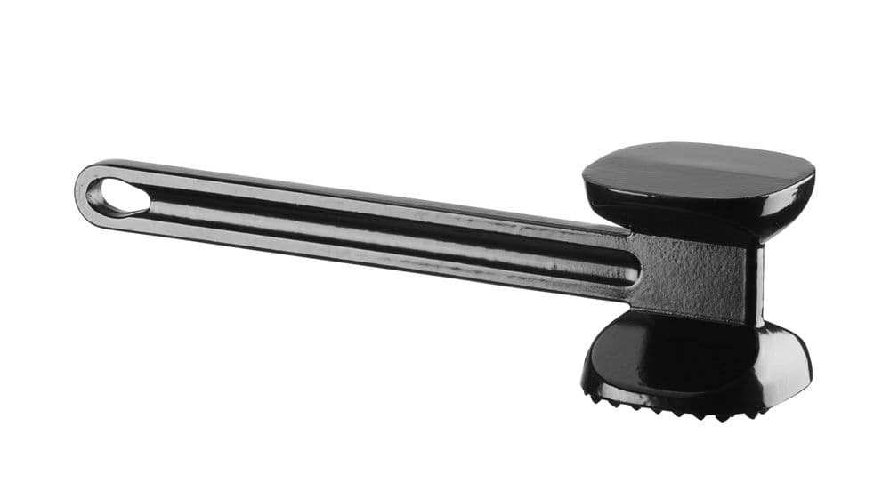 Húsklopfoló tenderáló kalapács XL - Fekete - 300x80x(H)80mm - 2