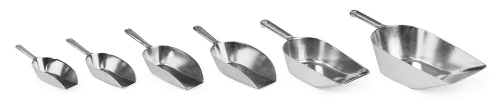 Jéglapát alumínium - 0,125L - 180x65x(H)33mm - 2