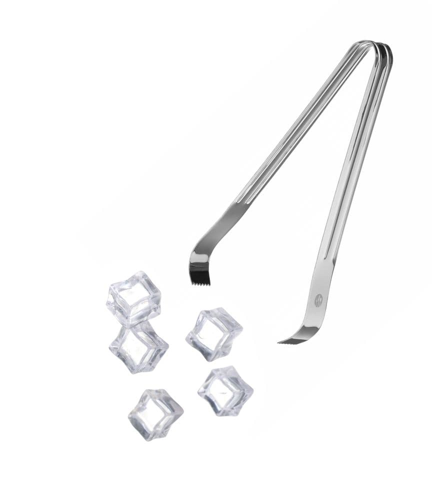 Jégkocka csipesz - BarUp - Ezüst - (L)180mm - 2