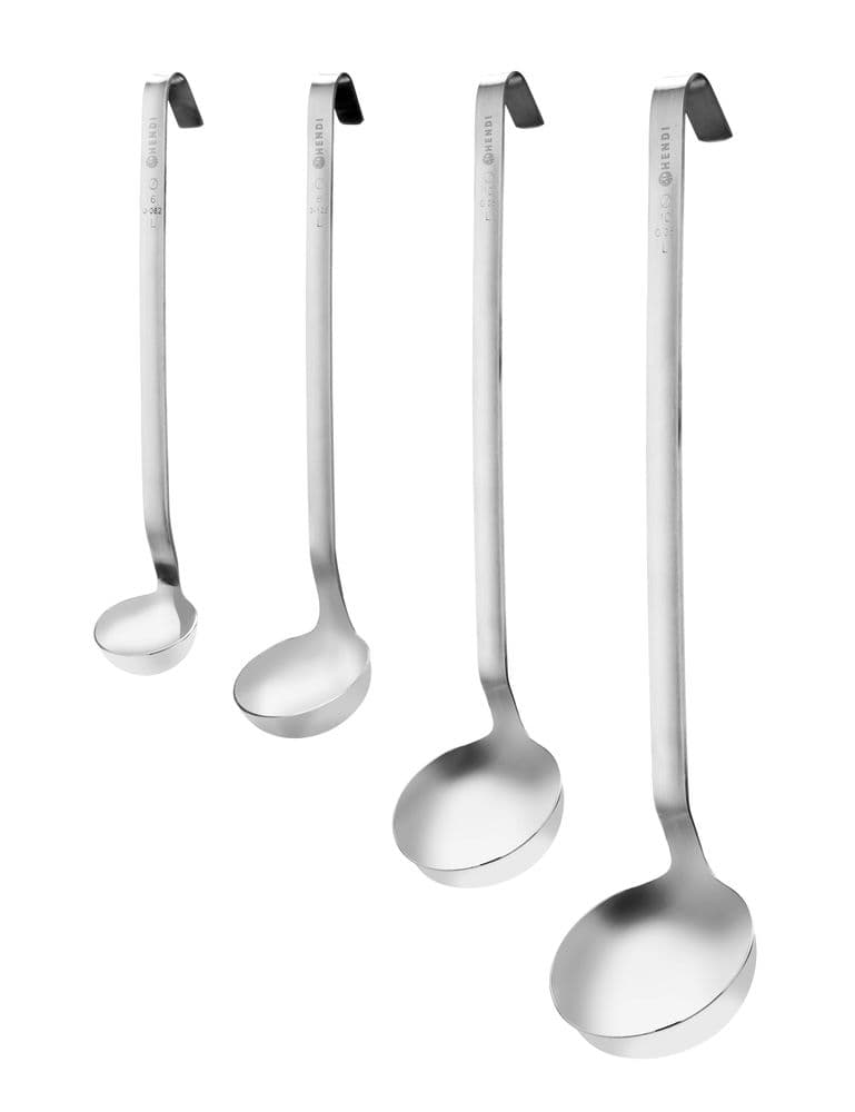 Merőkanál csepegésmentes - Profi Termékcsalád - 0,06L - ⌀60x360mm - 3