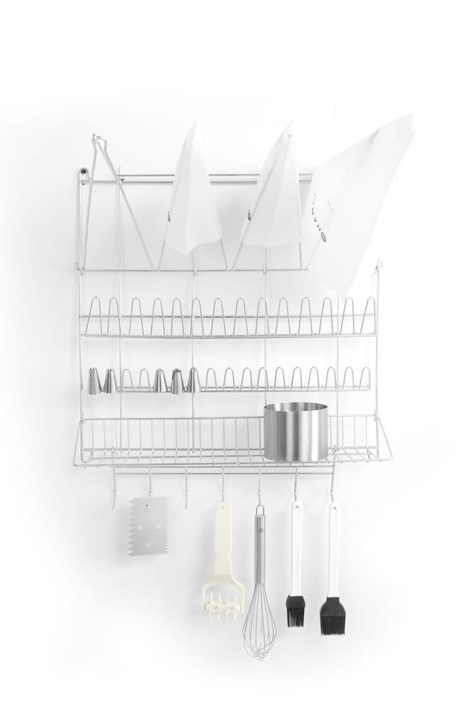 Habzsáktartó fali állvány - 500x360x(H)560mm - 2