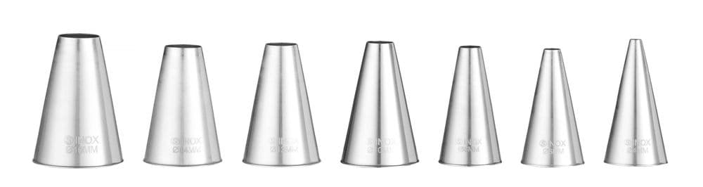 Icing hegyek – kerek - ø4-6-8-10-12-14-16 - 7 db