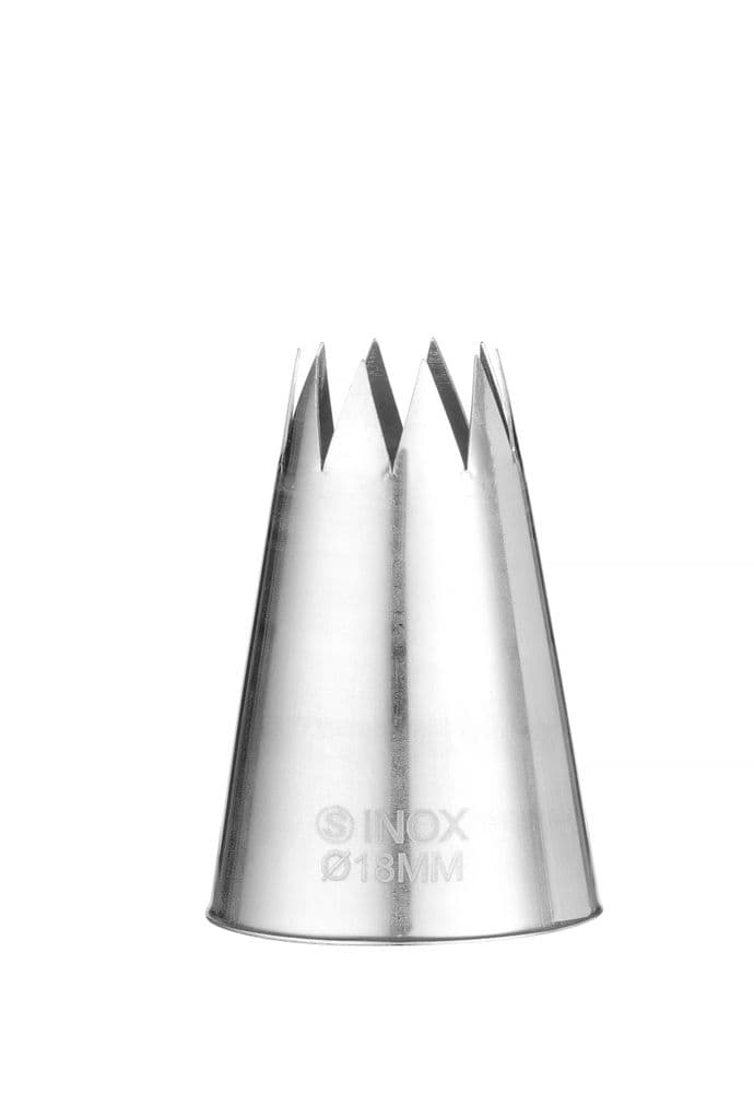 Icing tippek – csillag - ø6-8-10-12-14-16-18 - 7 db - 2