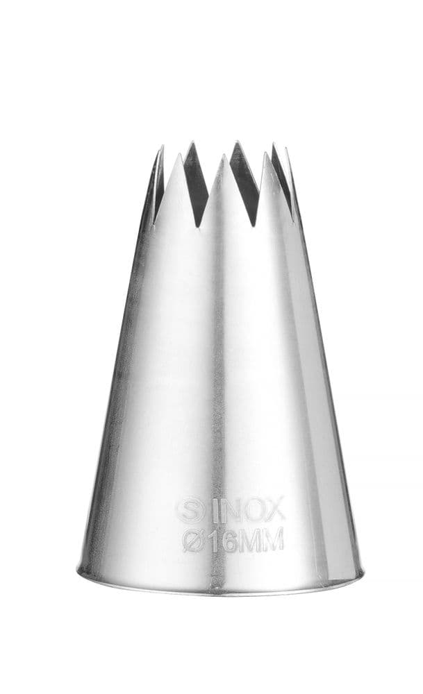 Icing tippek – csillag - ø6-8-10-12-14-16-18 - 7 db - 3