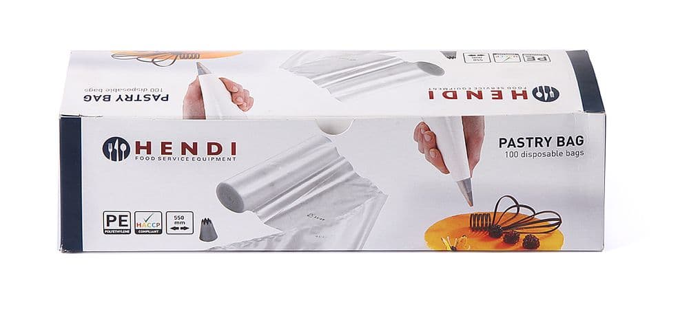 Habzsák - átlátszó - 100 db. - 445x220mm - 2