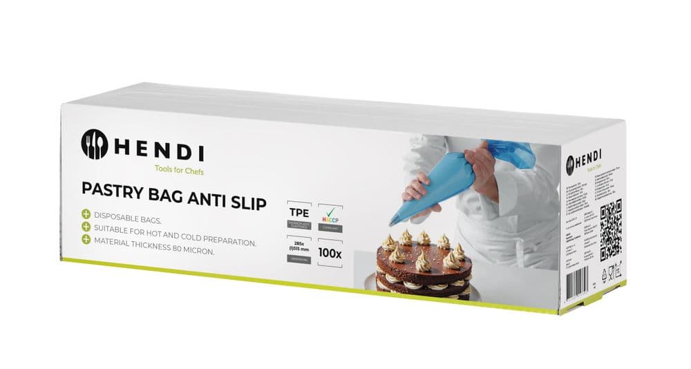 Habzsák csúszásmentes - 100 db - Kék - 100 db. - 515x280mm - 2