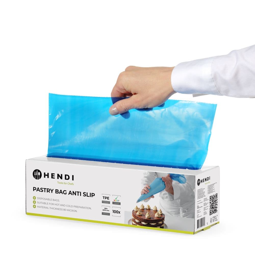 Habzsák csúszásmentes - 100 db - Kék - 100 db. - 515x280mm - 4