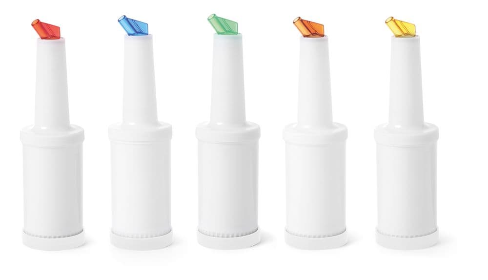 Tárolja és öntse a palackot - BarUp - 0,8L - Fehér - ⌀90x(H)300mm - 4