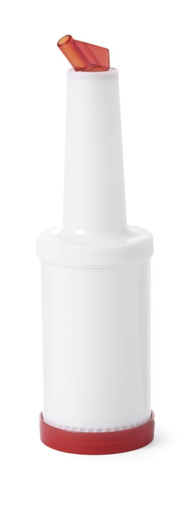 Tárolja és öntse a palackot - BarUp - 0,8L - Fehér - ⌀90x(H)300mm - 5