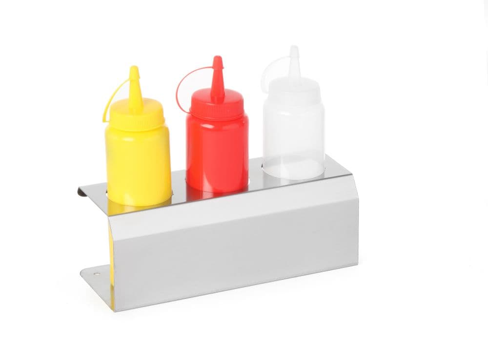 Adagoló flakon állvány - 3 lyuk ø 50 mm - 209x80x(H)78mm - 2