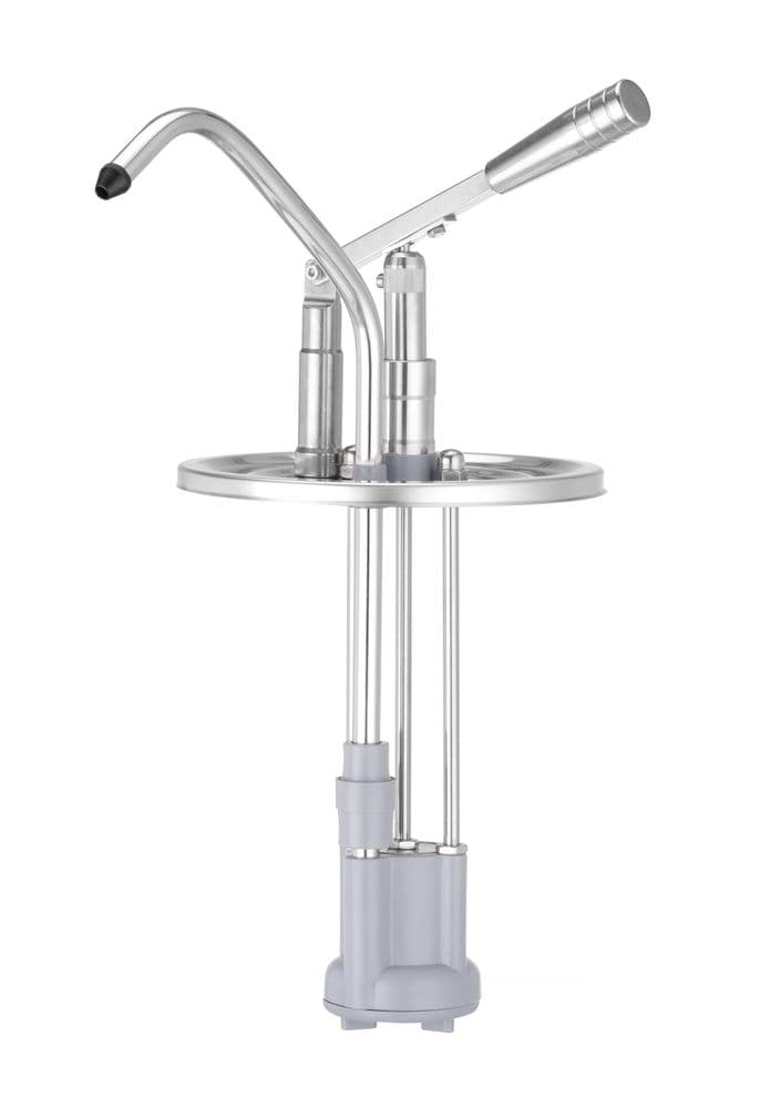 Rozsdamentes acél szósztartály adagolóval - 4,5L - ⌀180x(H)420mm - 4