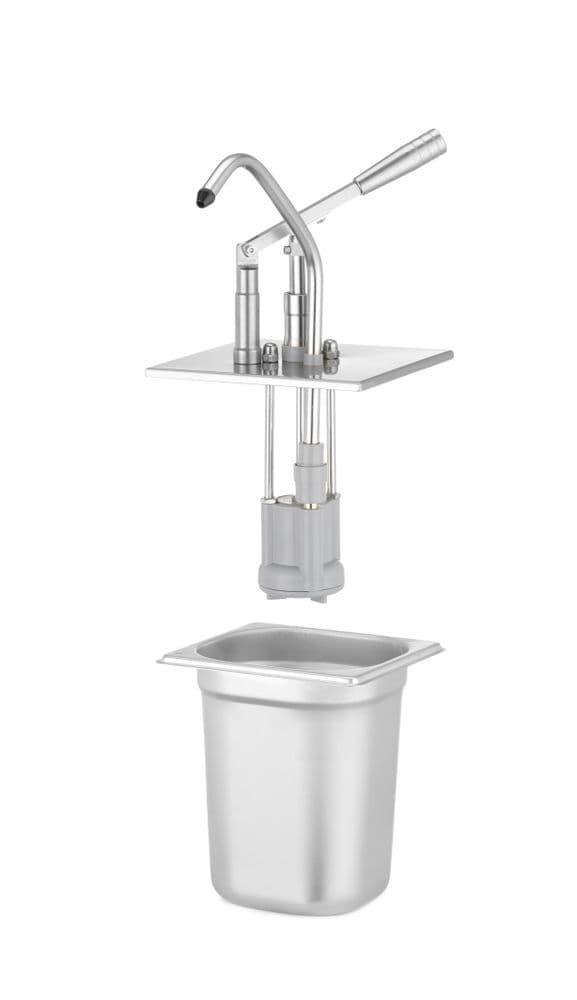 Fedél GN-tartályokhoz való adagolóval - GN 1/6 - 180x165mm - 3