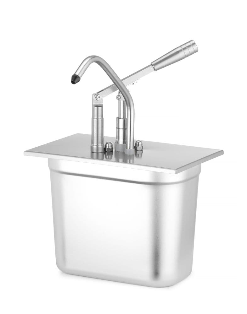 Fedél GN-tartályokhoz való adagolóval - GN 1/4 - 270x165mm - 2