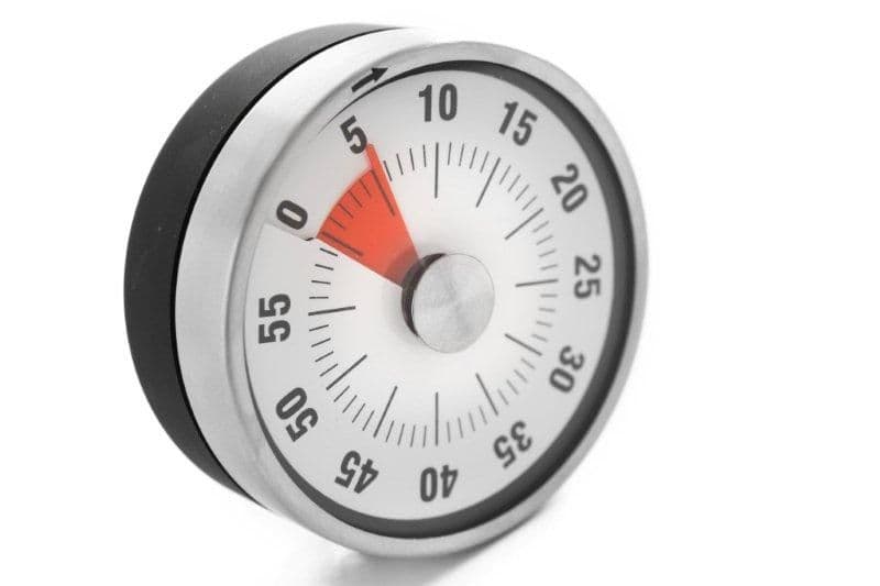 Analóg konyhai időzítő - ⌀80x(H)30mm - 3