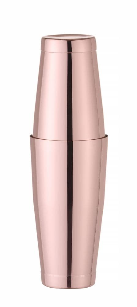 Tin-on-Tin Boston shaker - BarUp - 0,8L - Rézvörös - ⌀90mm