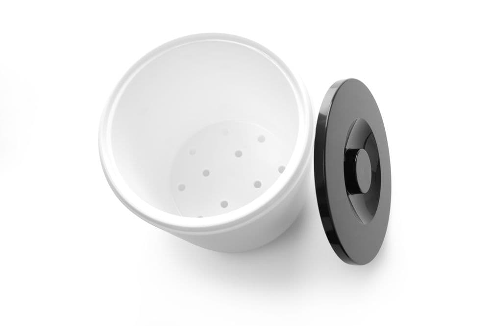 Jégvödör fehér duplafalú - BarUp - 5L - Fehér - ⌀190x(H)200mm - 4