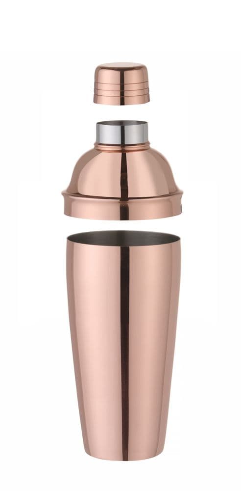 Cobbler rázógép 3 részes - BarUp - Rézvörös - ⌀85x(H)240mm - 2